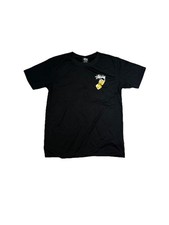Black Stussy Yellow Dice Tee