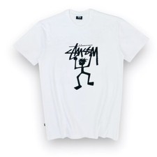 Stussy Tribe Warrior White T