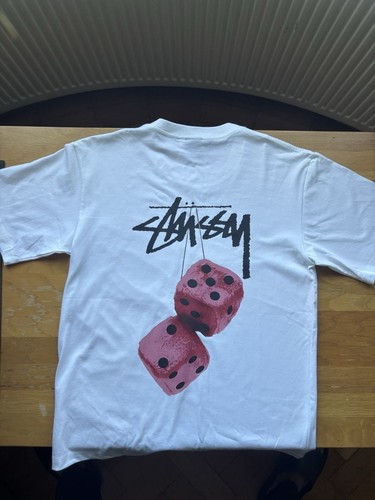 Men white pink - white, dice