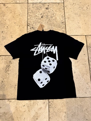 Stüssy black cotton - , t-shirt