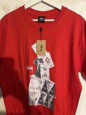 Stussy Graphic T-Shirt Red